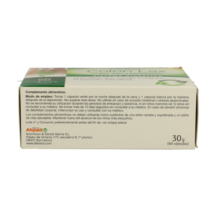 Colon Lax Aloe con lactobacilos