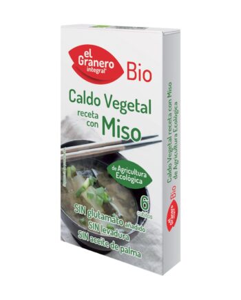 Caldo Vegetal con Miso sin Levadura Bio