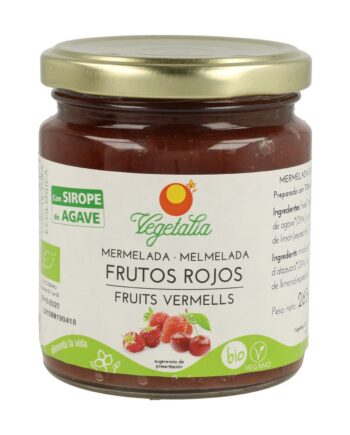 Mermelada de Frutos Rojos con Sirope de Agave Bio