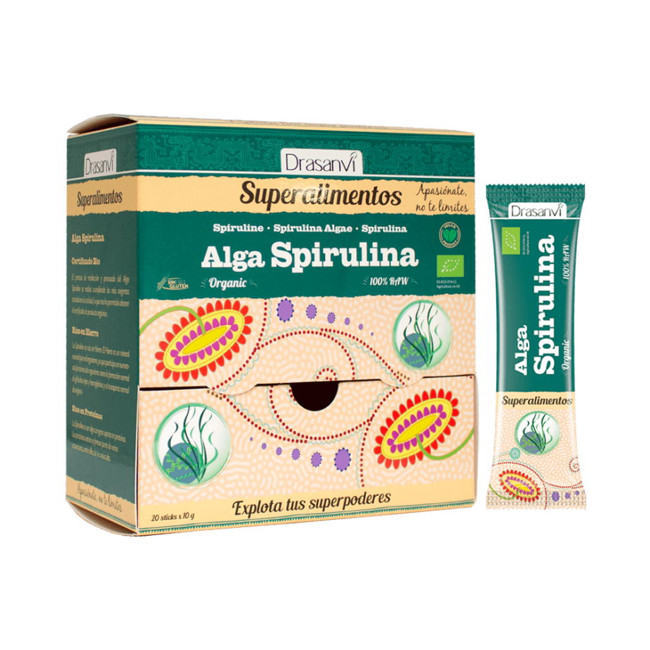 Super Alimentos - Alga Spirulina Stick