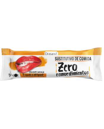 Barrita sustitutiva chocolate naranja 35 g  Zero remordimientos