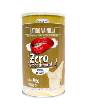 Batido proteico vainilla 425 g  Zero remordimientos