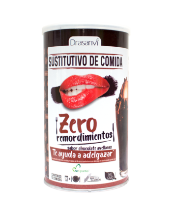 Batido sustitutivo chocolate avellanas 520 g  Zero remordimientos