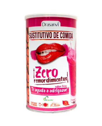 Batido sustitutivo fresa 520 g  Zero remordimientos