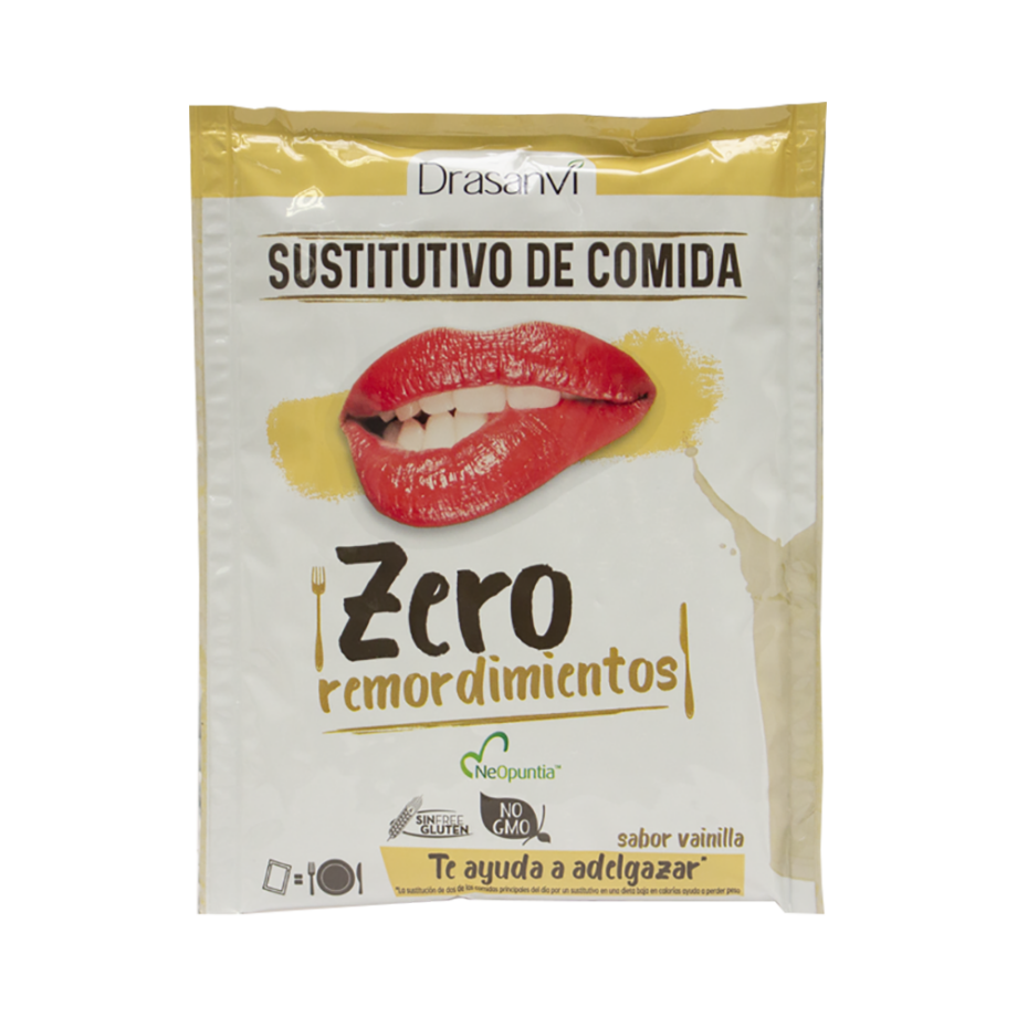 Sobre batido sustitutivo Vainilla sobre 52 g  Zero remordimientos