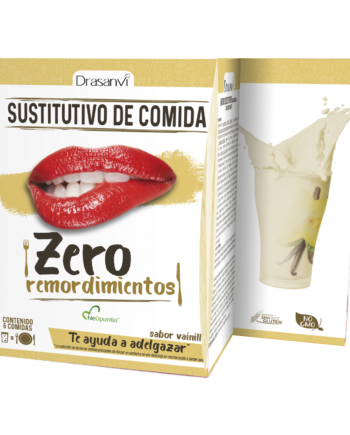 Caja batido sustitutivo Vainilla 6 sobres 6x52 g  Zero remordimientos