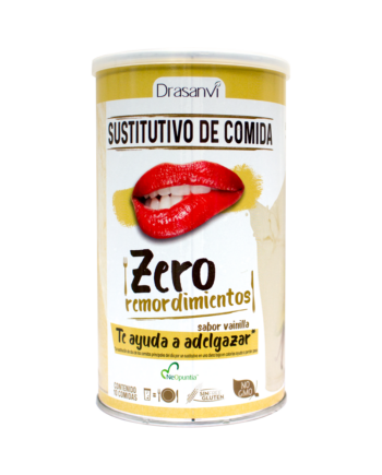 Batido sustitutivo vainilla 520 g  Zero remordimientos