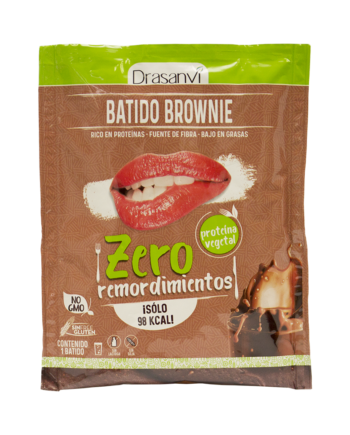 Sobre batido vegetal proteico brownie 30 g  Zero remordimientos