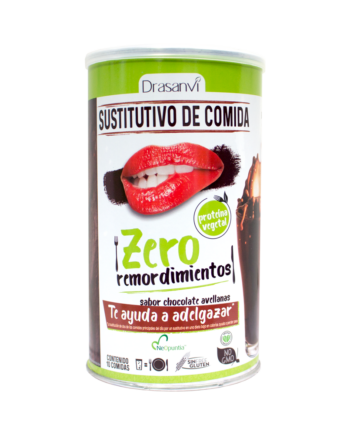 Batido sustitutivo vegetal chocolate avellana 520 g  Zero remordimientos