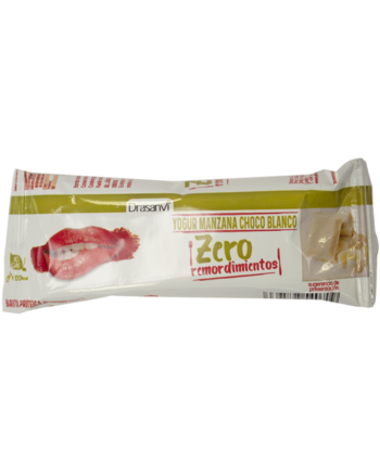 Barrita proteica yogurt-manzana y chocolate blanco 35 g  Zero remordimientos