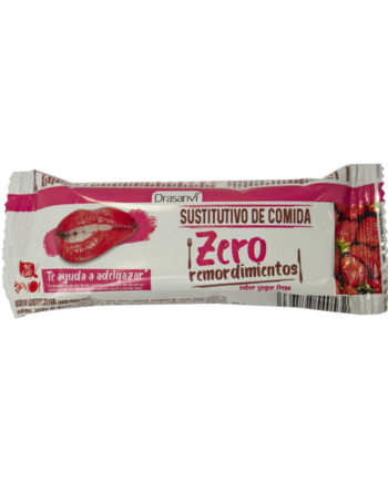 Barrita sustitutiva yogurt-fresa 35g  Zero remordimientos