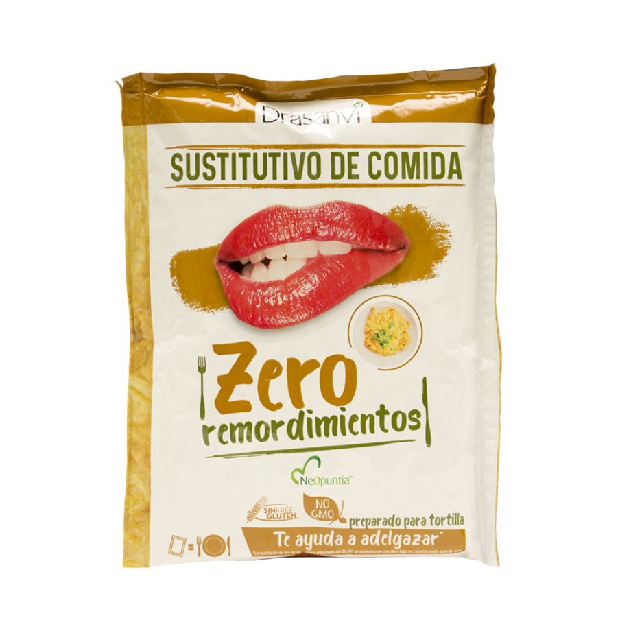 Sobre sustitutivo tortilla 55g  Zero remordimientos