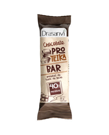 Barrita proteica con chocolate