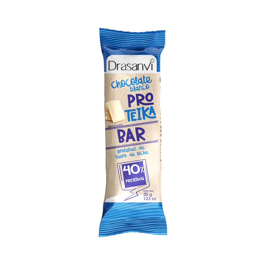 Barrita proteica chocolate blanco