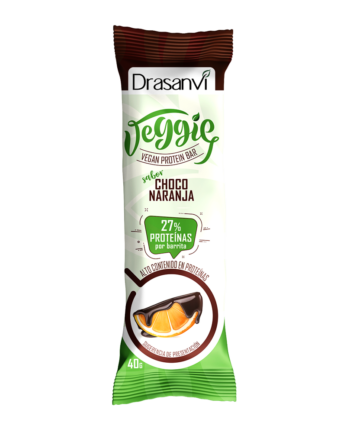 Veggie Bar Choco Naranja 40 g Drasanvi
