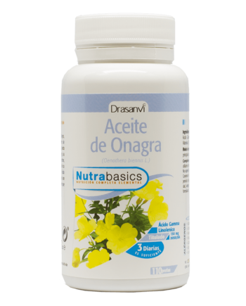 Nutrabasics - Aceite de Onagra 500, 110 perlas