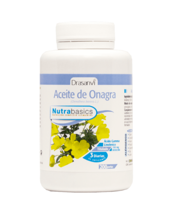Nutrabasics - Aceite de Onagra 500, 200 perlas