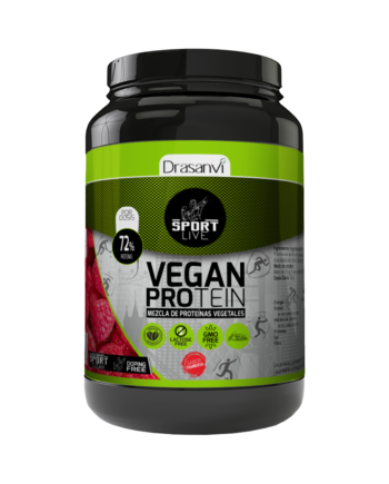 Proteína  Vegetal Sport Live sabor frambuesa Sport Live