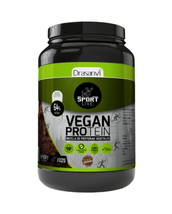 Proteína vegetal  Sport Live  sabor chocolate brownie