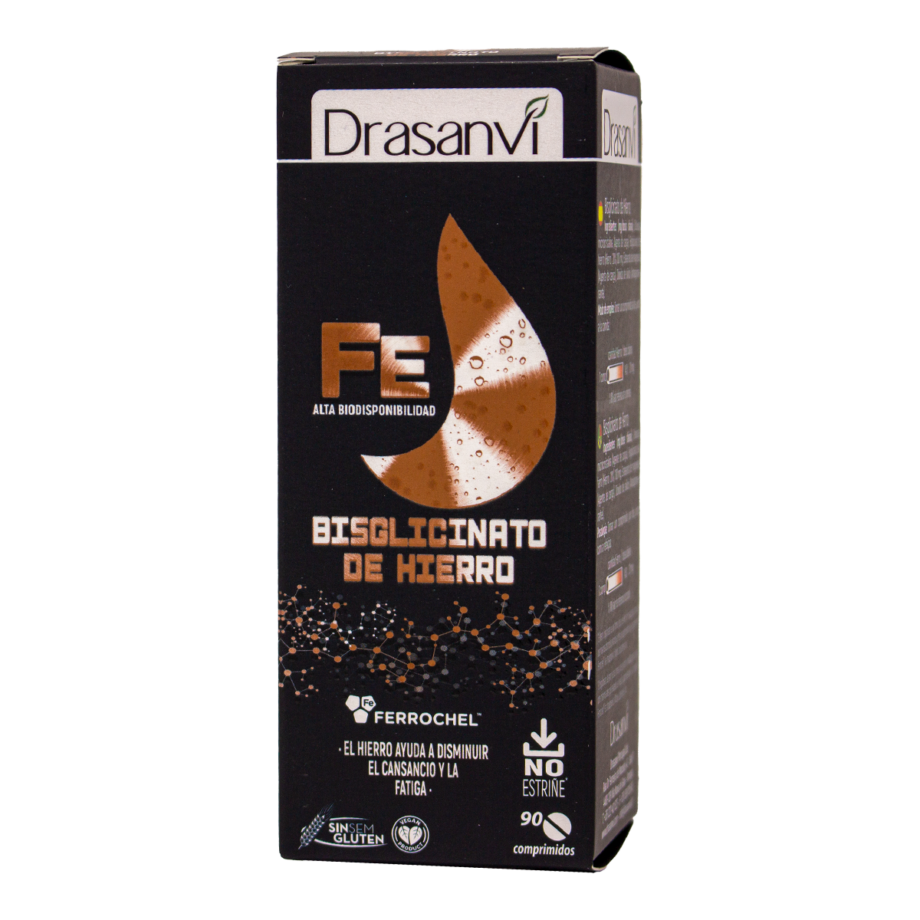 Bisglicinato de Hierro -Ferrochel-90 comprimidos