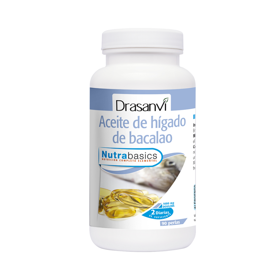 Nutrabasics - Hígado de bacalao, 90 perlas