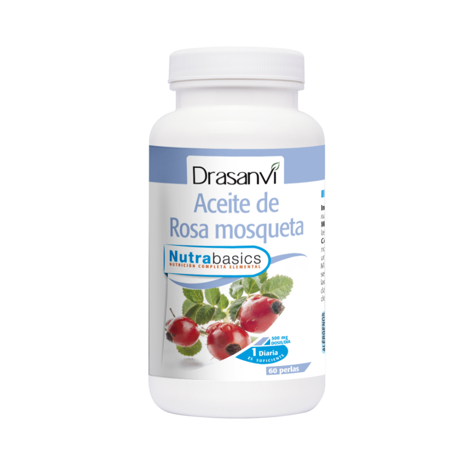 Nutrabasics - Rosa mosqueta, 60 perlas (bote)