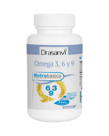 Nutrabasics - Omega 3, 6 y 9, 100 perlas