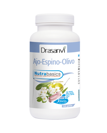 Nutrabasics - Ajo - Espino - Olivo, 120 perlas