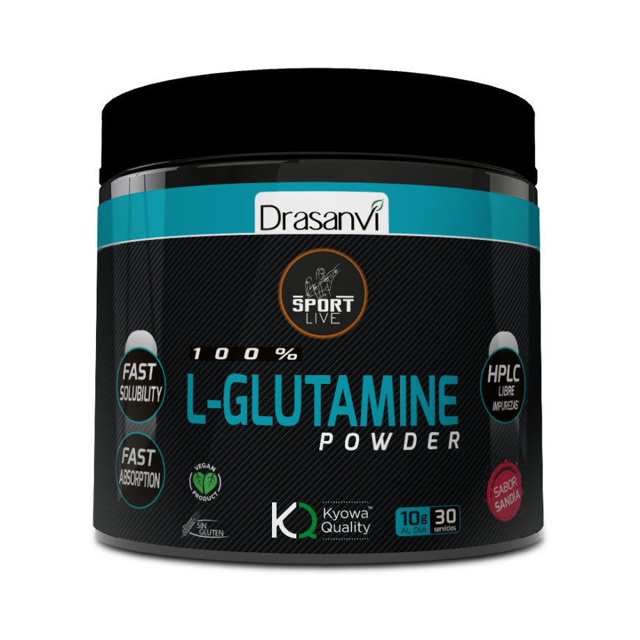 L-Glutamina Sabor Sandia Sport Live 300 g Drasanvi