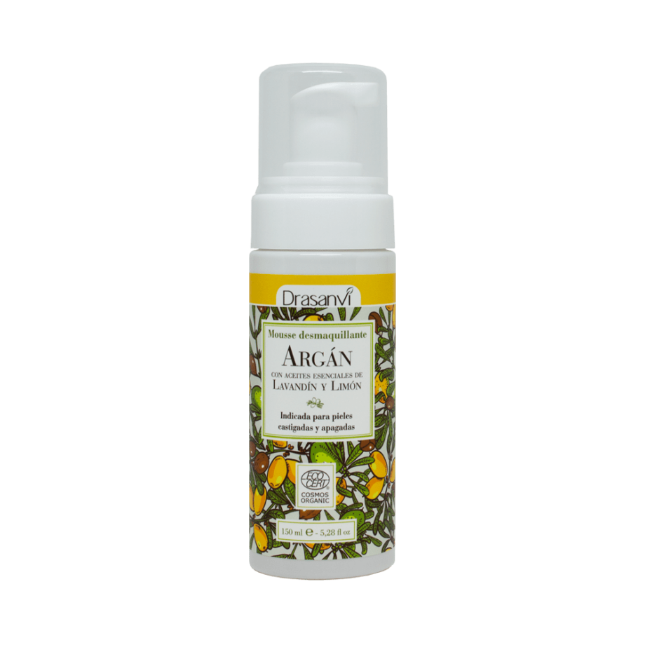 Mousse Limpiador Desmaquillante de Argán
