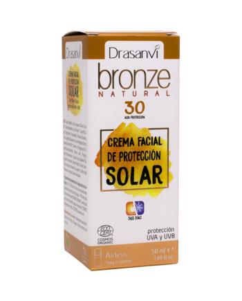 Crema protección solar facial bio SPF30 Bronze