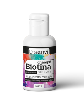 Champú Biotina y Aloe Vera 100 ml Drasanvi