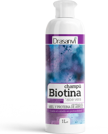Champú Biotina y Aloe vera - Pelos teñidos y sensibles 1000ml