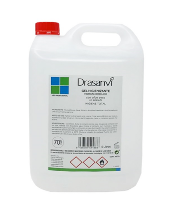 Gel hidroalcohólico de manos 5000 ml
