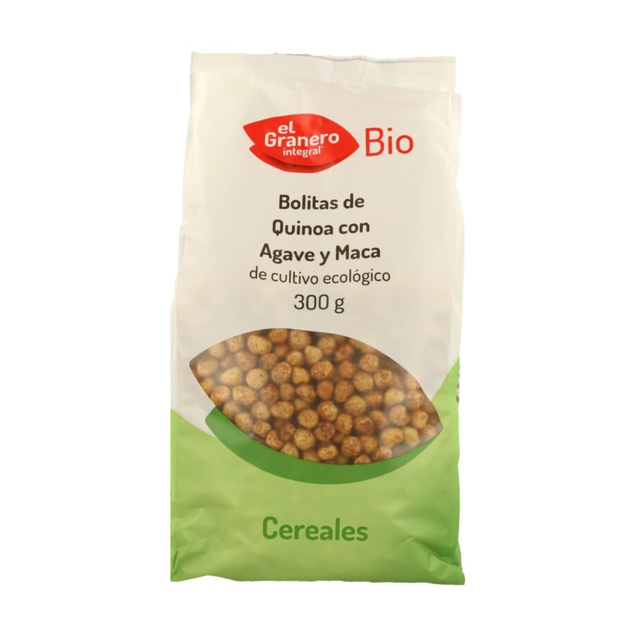 Bolitas de Quinoa con Agave y Maca BIO