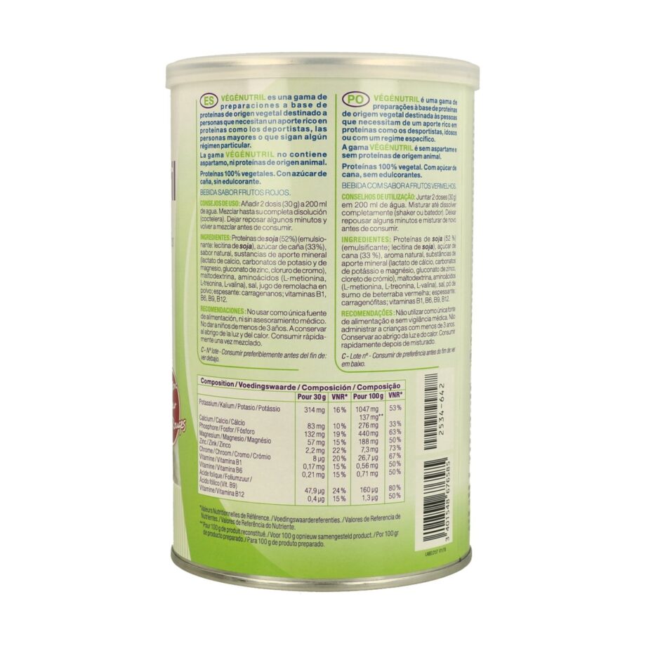 Vegenutril (Sabor Frutas del Bosque)