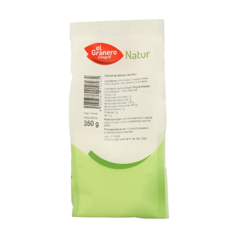 Azúcar de Abedul (Xilitol)