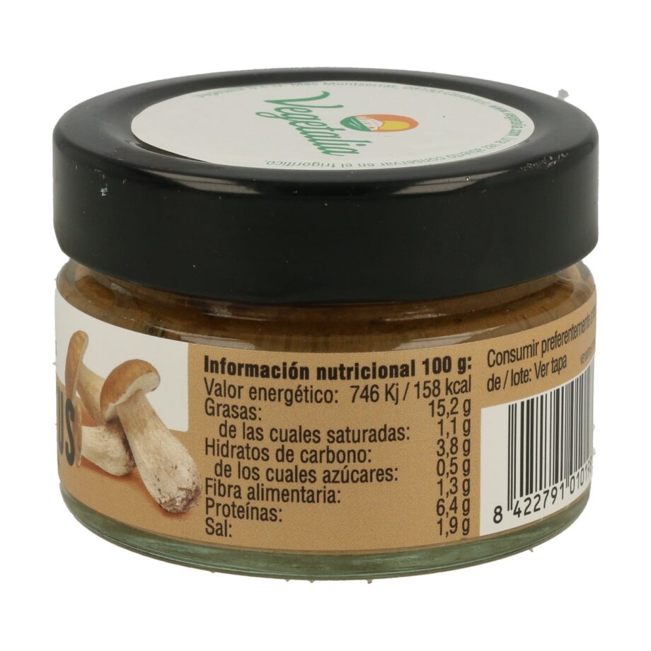 Paté de Boletus Bio - 110 gr.