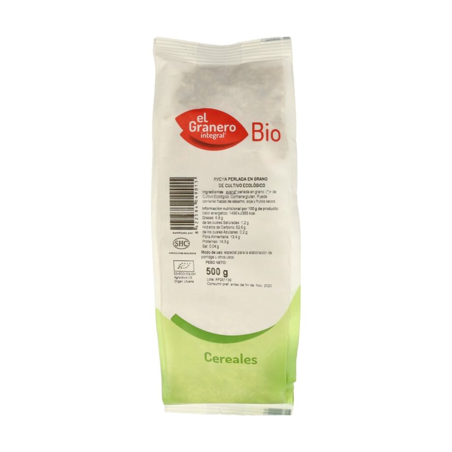 Avena perlada Bio