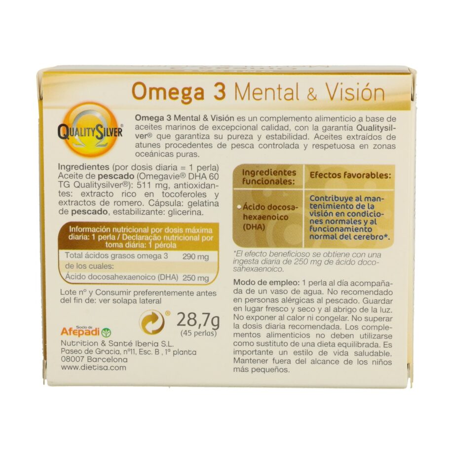 Omega 3 Mental Y Visión
