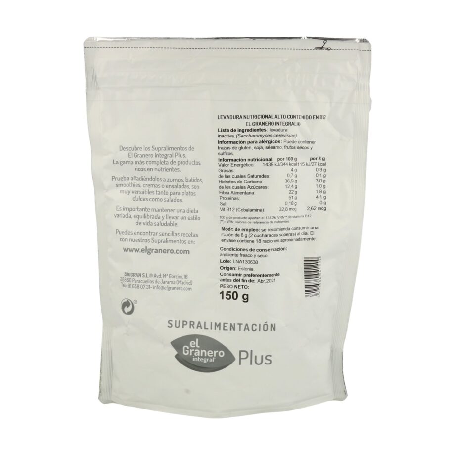 Levadura nutricional