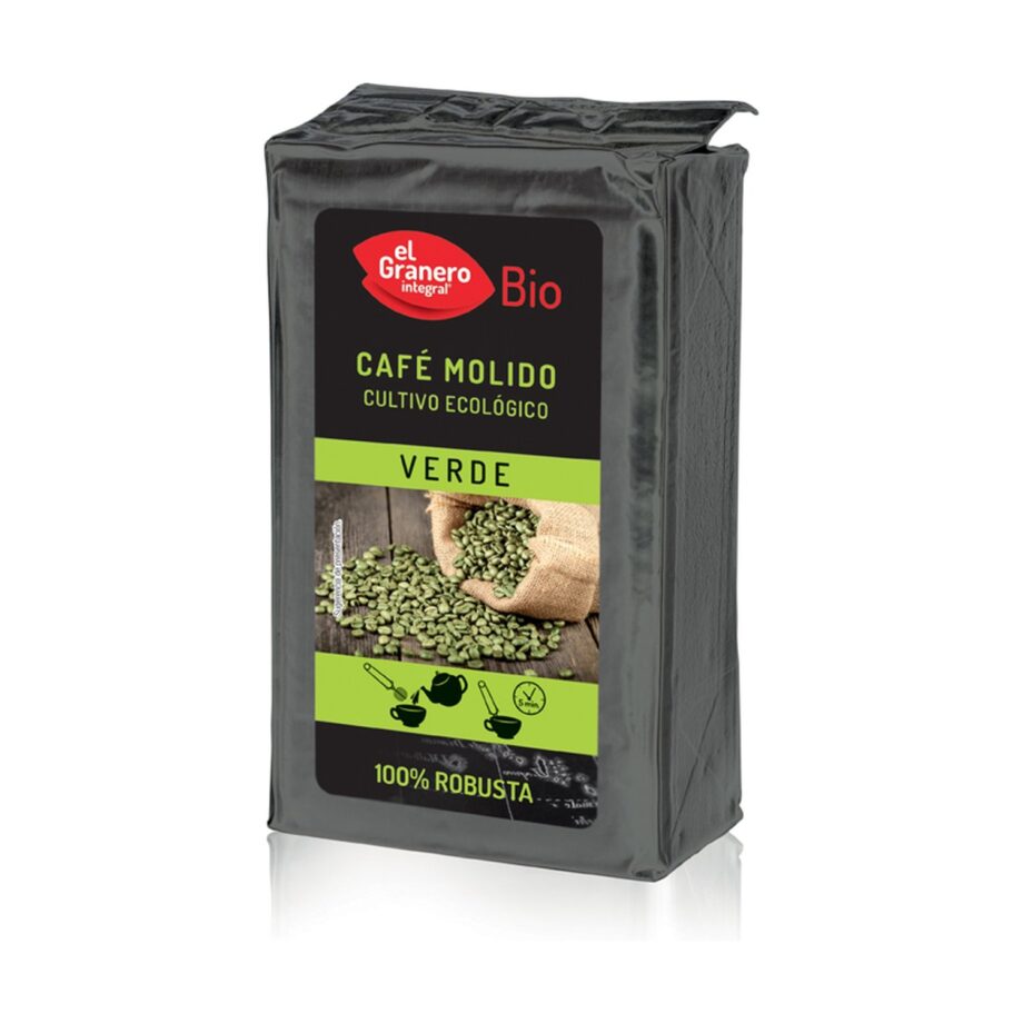 Café molido Verde 100% Robusta Bio