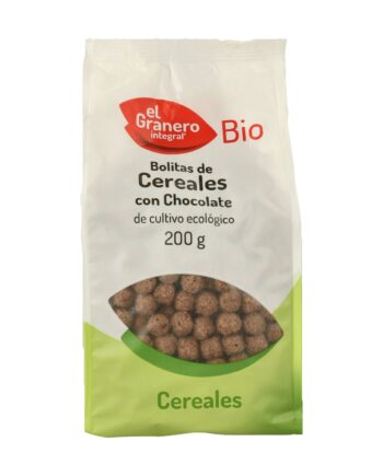 Bolitas de cereales con chocolate
