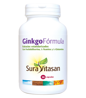 Ginkgo Fórmula - 30 cápsulas - Sura Vitasan