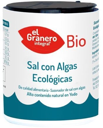 Sal marina con algas bio 200 gramos