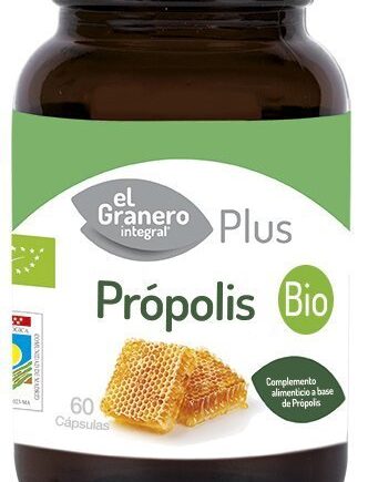 Propolis bio 60 cápsulas 500 mg