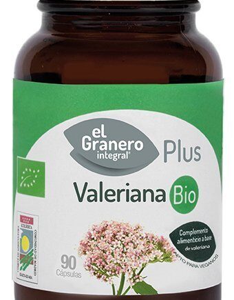 Valeriana bio 90 cápsulas 500 miligramos