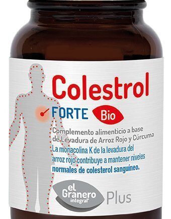 Colestrol forte levadura de arroz rojo y curcuma bio 30 cápsulas