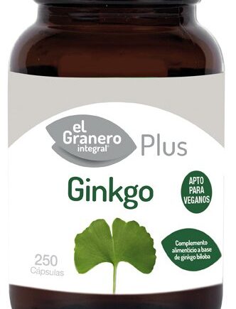 Ginkgo biloba 250 cápsulas 510 ml