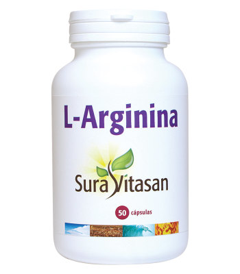 L-Arginina - 50 cápsulas - Sura Vitasan